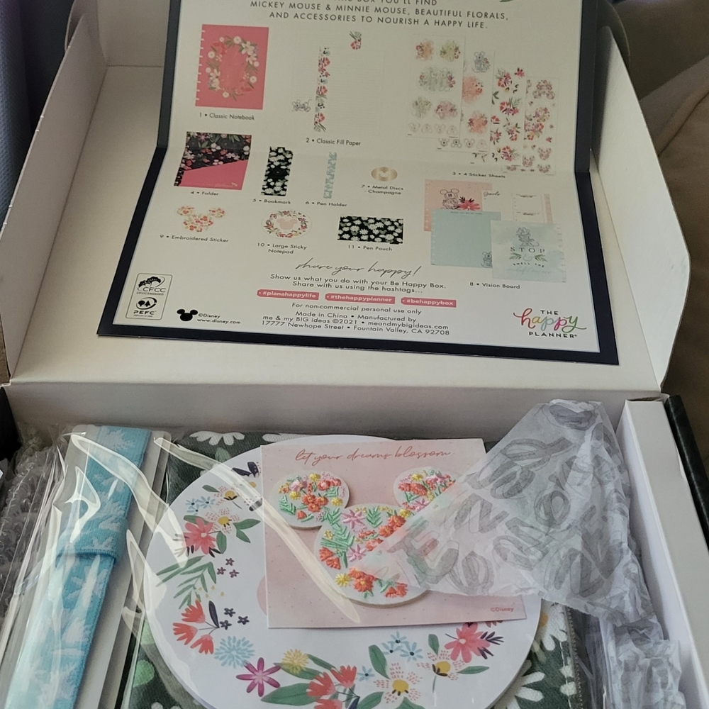 Disney Planner -Let Your Dreams Blossom
